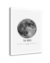 Modern Canvas painting for living room - Moon | FEEBY