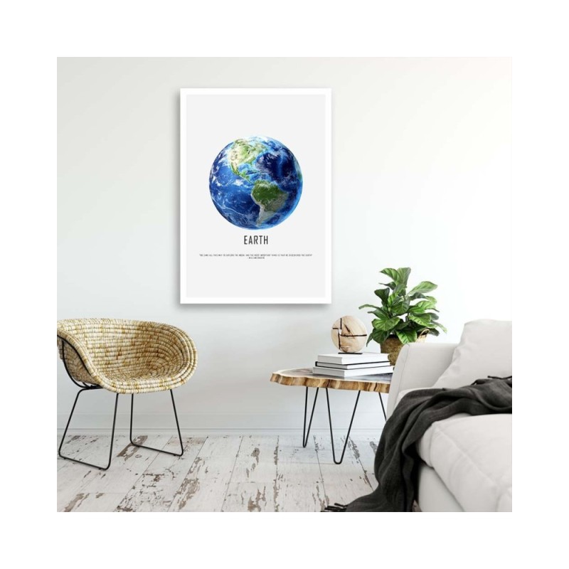 Leinwanddruck - Planet Erde | Feeby