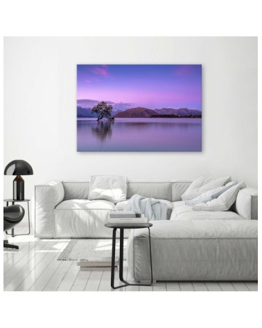 Leinwandbild - Baum auf einem See | Feeby