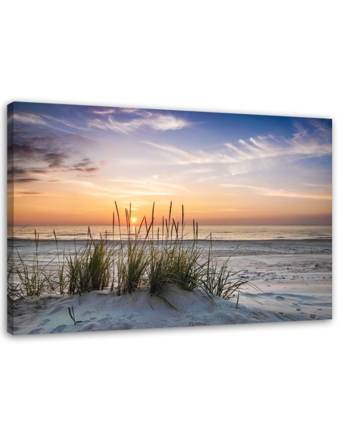 Modernes Wandbild - Sonnenuntergang am Strand | Feeby
