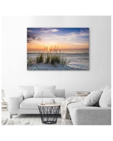 Modernes Wandbild - Sonnenuntergang am Strand | Feeby