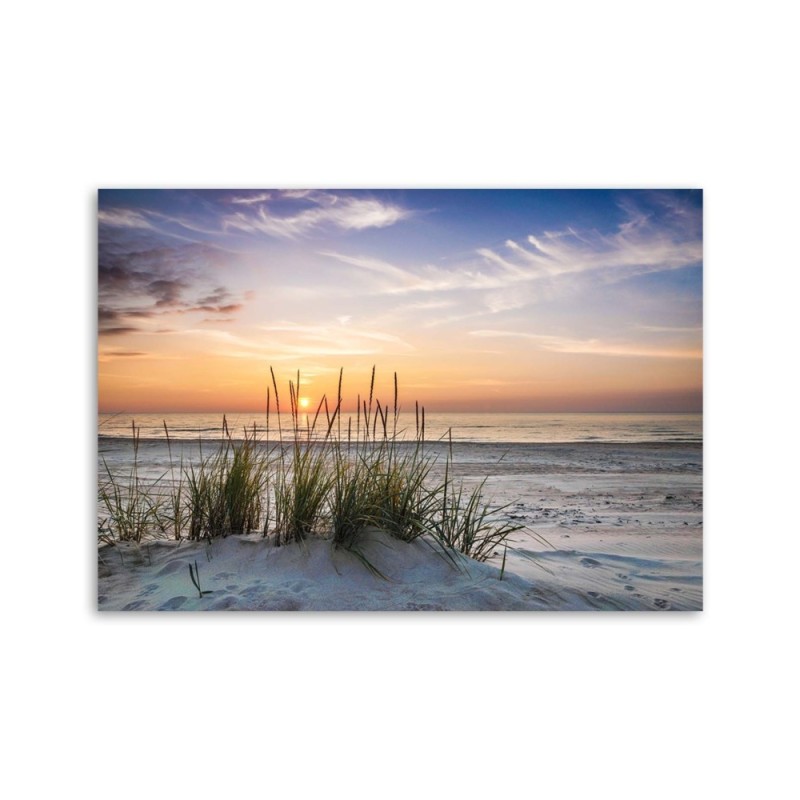 Modernes Wandbild - Sonnenuntergang am Strand | Feeby
