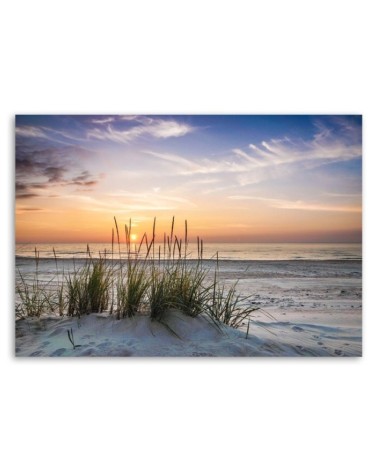 Modernes Wandbild - Sonnenuntergang am Strand | Feeby