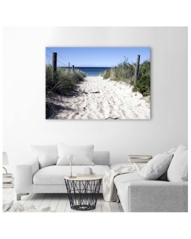 Modernes Wandbild - Strand Dünen Landschaft | Feeby