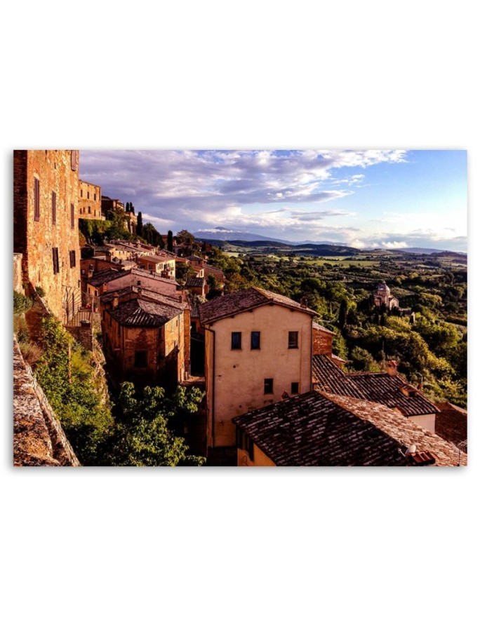 Canvas painting for living room - Tuscany Italy | FEEBY
