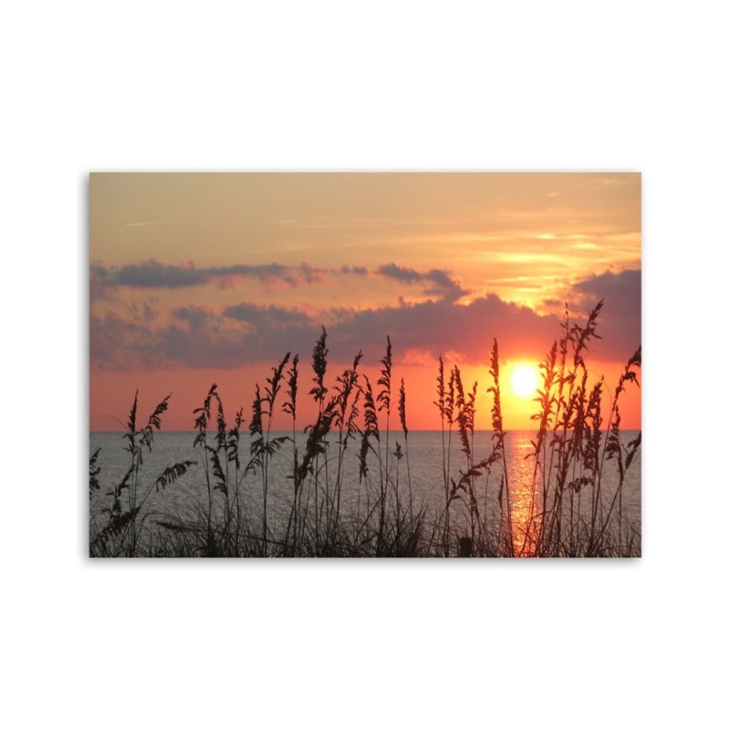 Leinwandbild - Blick auf das Meer | Feeby