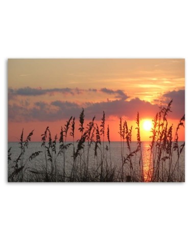 Leinwandbild - Blick auf das Meer | Feeby