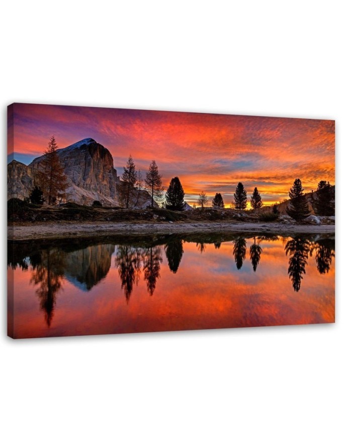 Bild auf Leinwand - Aurora borealis | Feeby