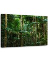 Canvas prints for bedroom modern - Green palm forest | FEEBY