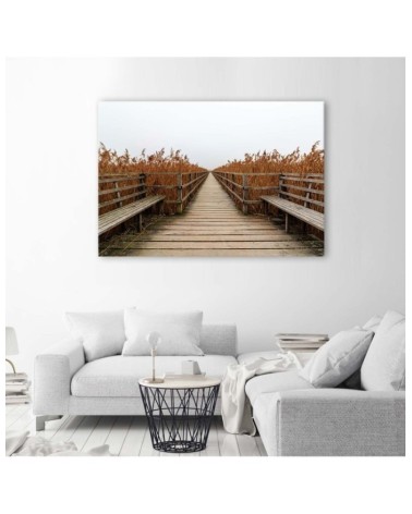 Bild auf Leinwand - Lange Brücke | Feeby