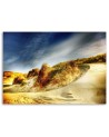 Modern bedroom Canvas painting - Dunes on the beach | FEEBY