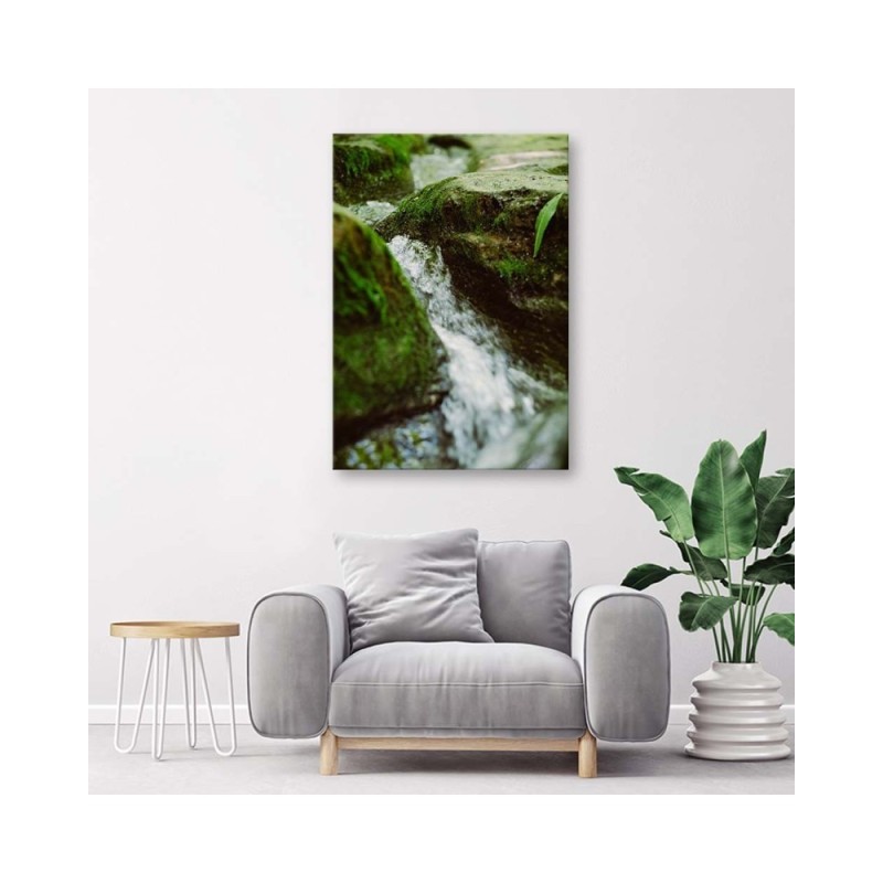 Bild auf Leinwand - Rauschender Fluss | Feeby