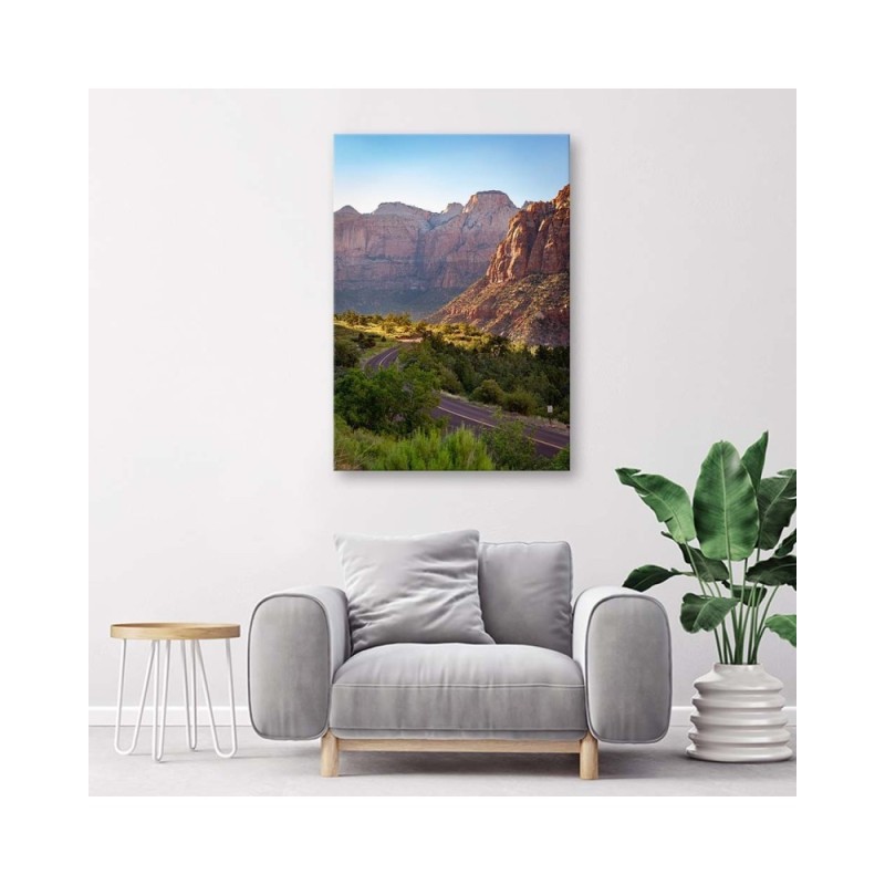 Leinwandbild modern - Bergstraße | Feeby