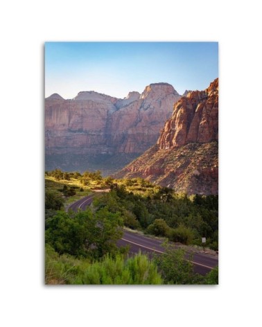 Leinwandbild modern - Bergstraße | Feeby