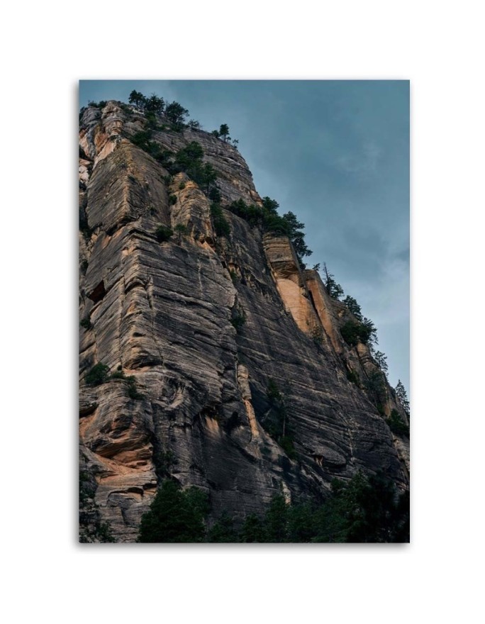 High rocks landscape - Canvas prints for living room | FEEBY