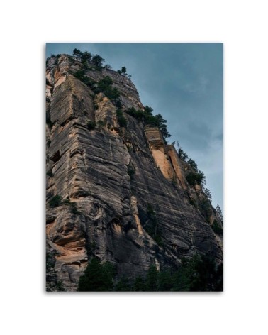 Leinwandbild - Hohe Felsen | Feeby