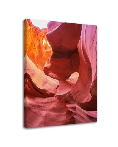 Leinwandbild - Rote Felsen | Feeby