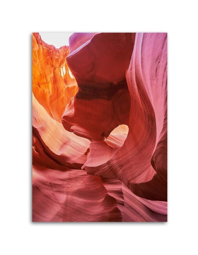 Red rocks Arizona canyon - Modern Canvas painting for bedroom | FEEBY