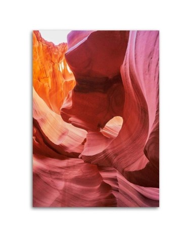 Leinwandbild - Rote Felsen | Feeby