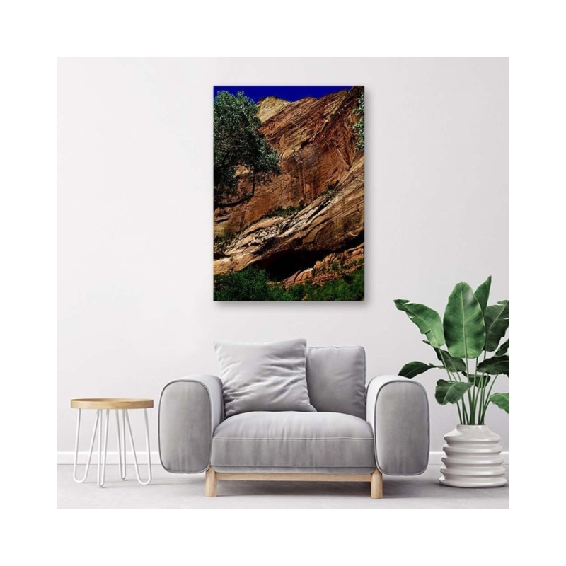 Modernes Wandbild - Felsige Landschaft | Feeby