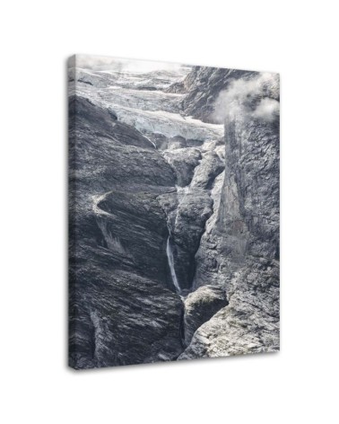 Dekoratives Leinwandbild - Blick auf die Felsen | Feeby