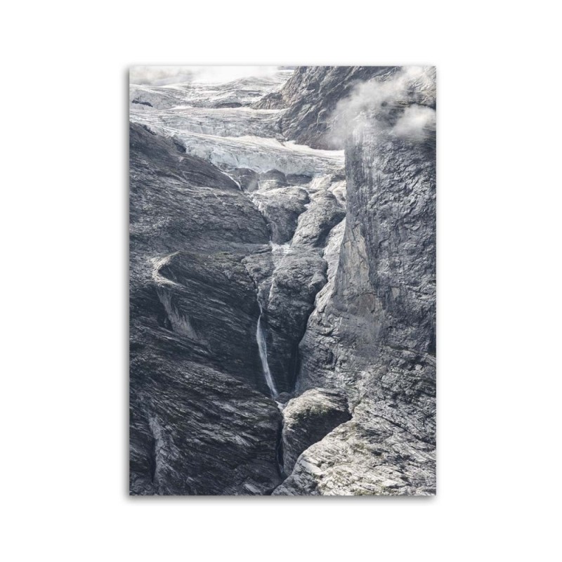 Dekoratives Leinwandbild - Blick auf die Felsen | Feeby