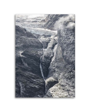 Dekoratives Leinwandbild - Blick auf die Felsen | Feeby