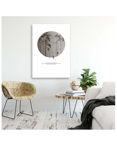 Bild auf Leinwand - Vögel im Wald | Feeby