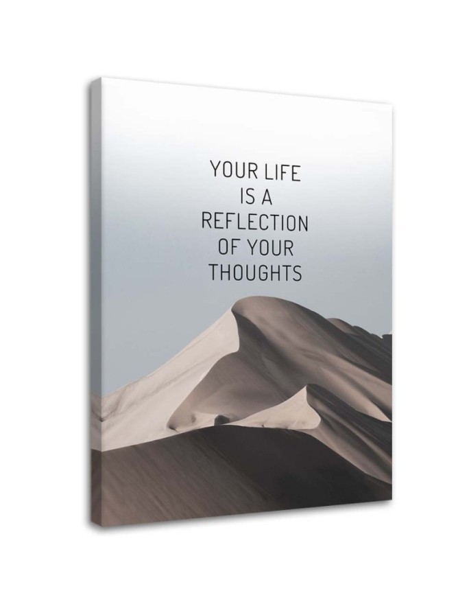 Bild auf Leinwand - Ihr Leben motivieren | Feeby