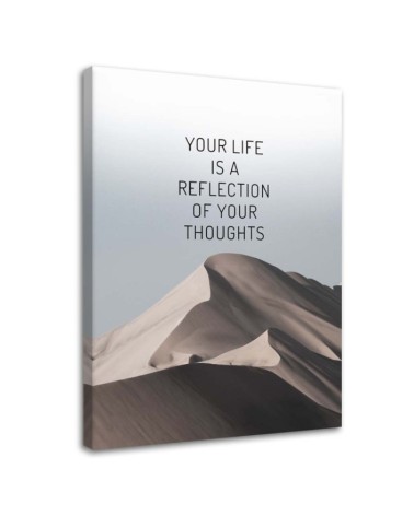 Canvas print - Your life mountains | FEEBY