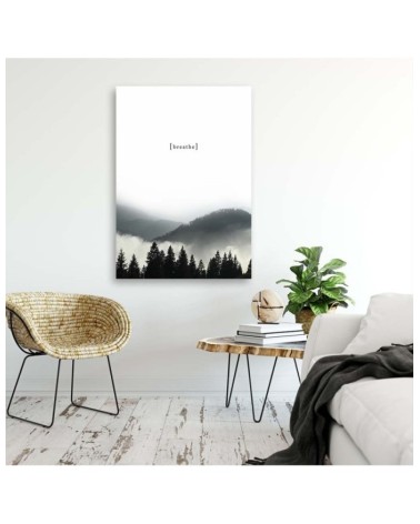 Leinwandbild - Motivationsatem - Berge | Feeby