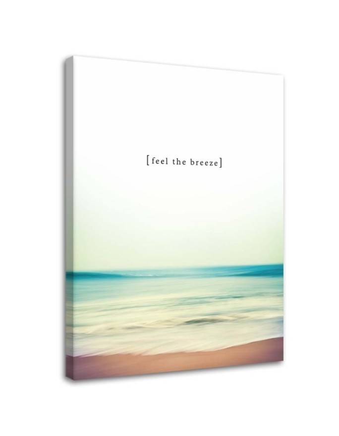 Wandbild für Wohnzimmer - Spüren Sie die Brise | Feeby