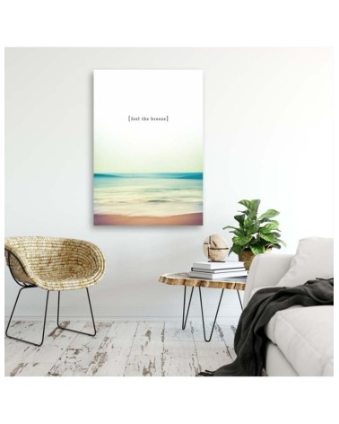 Wandbild für Wohnzimmer - Spüren Sie die Brise | Feeby