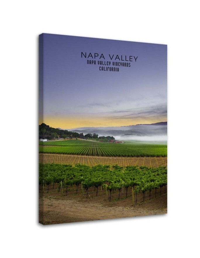 Obraz do sypialni - Napa Valley o świcie krajobraz | FEEBY
