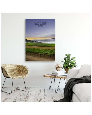 Modernes Wandbild - Napa Valley in der Morgendämmerung | Feeby