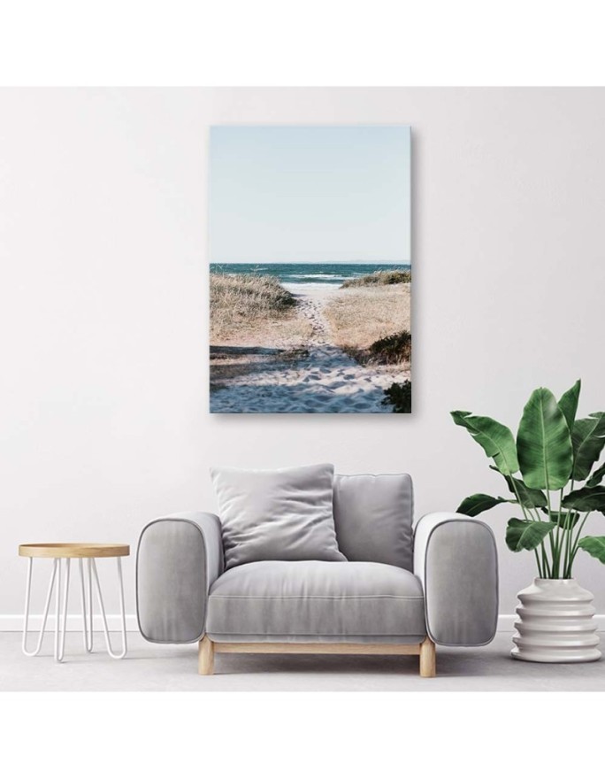 Canvas print - Going down to the beach | FEEBY