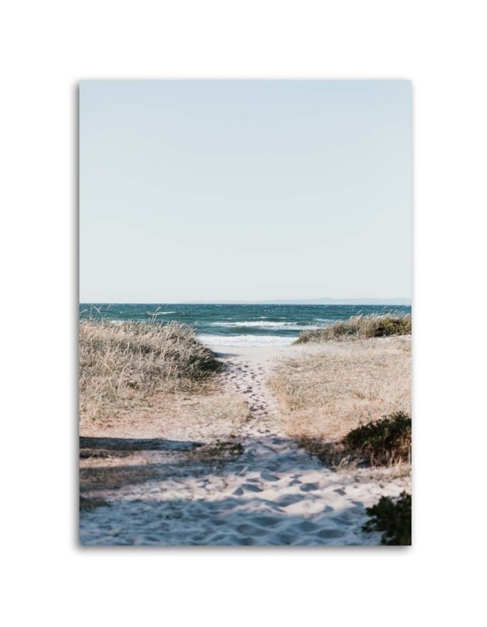 Canvas print - Going down to the beach | FEEBY