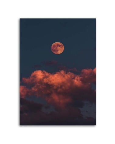 Bild auf Leinwand - Rosa Wolken | Feeby