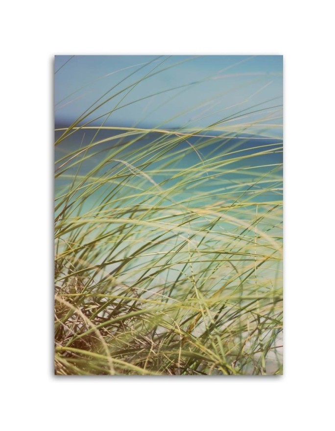 Grass on the dunes - Modern Canvas bedroom painting | FEEBY