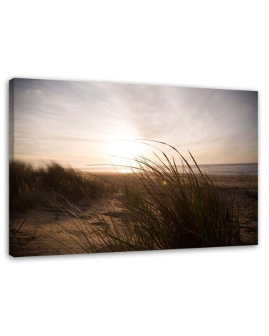 Leinwandbild modern - Strand - Sonnenuntergang | Feeby