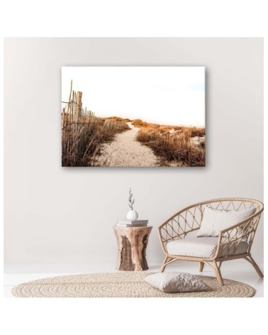 Modernes Wandbild - Sandiger Pfad | Feeby