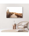 Canvas print modern - Sandy path on the beach | FEEBY