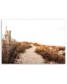 Canvas print modern - Sandy path on the beach | FEEBY
