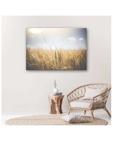 Leinwanddruck - Getreide auf dem Feld | Feeby