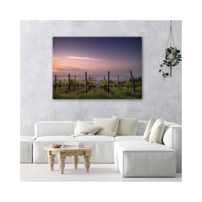 Leinwandbild - Weinbau | Feeby