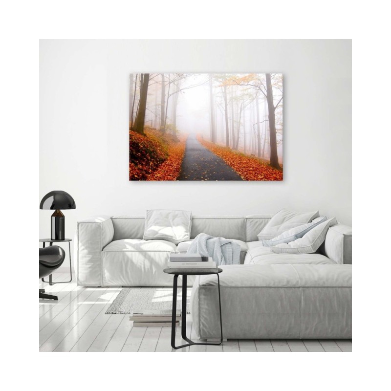 Leinwandbild - Goldener Herbst im Park | Feeby