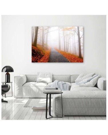 Leinwandbild - Goldener Herbst im Park | Feeby