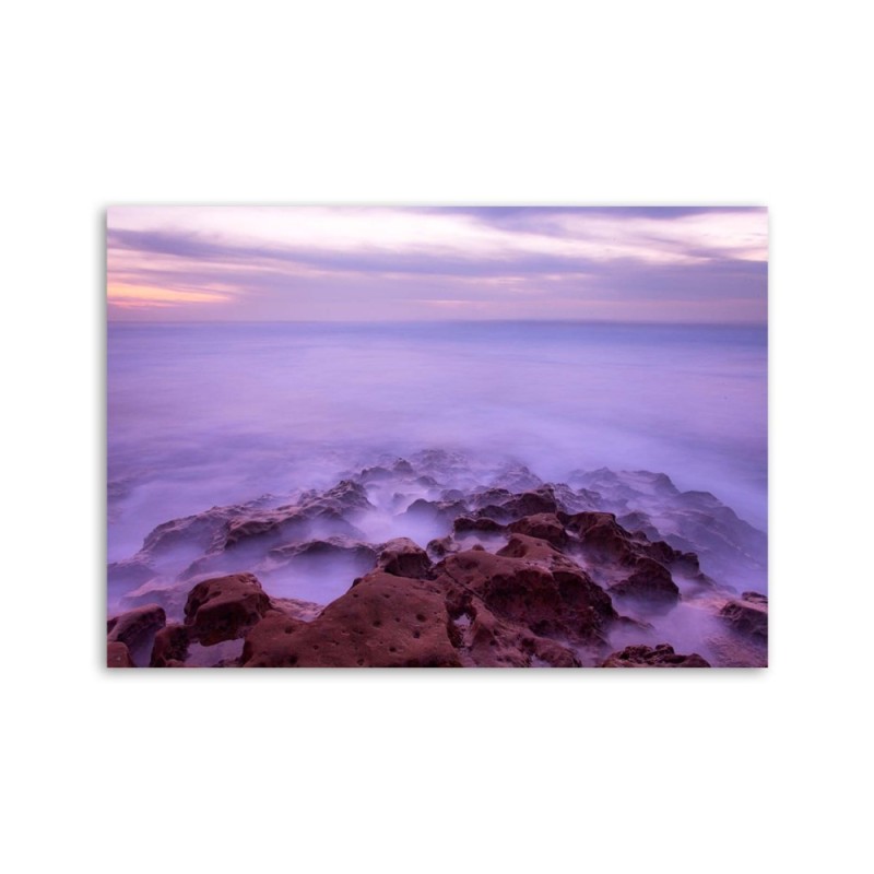 Leinwanddruck - Felsen im Nebel | Feeby