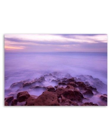 Leinwanddruck - Felsen im Nebel | Feeby