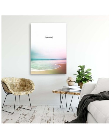 Bild auf Leinwand - Atmen - am Strand | Feeby